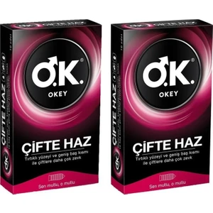 Prezervatif Çifte Haz 10LU 2 Adet