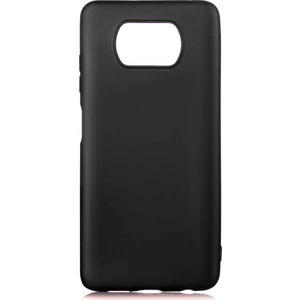 Tekno Grup Xiaomi Poco X3 Kılıf Mat Premium Silikon Kılıf Siyah