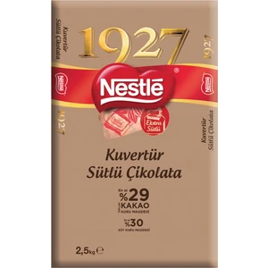 1927 Sütlü Kuvertür Çikolata 2.5 kg