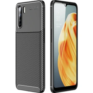 Hesaplı Dünya Oppo Reno 3 Kılıf Esnek Tpu Silikon Siyah
