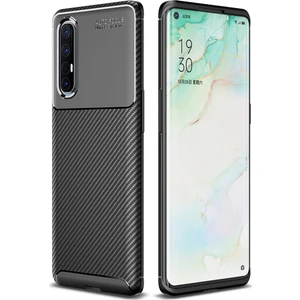 Hesaplı Dünya Oppo Reno 3 Pro Kılıf Esnek Tpu Silikon Siyah