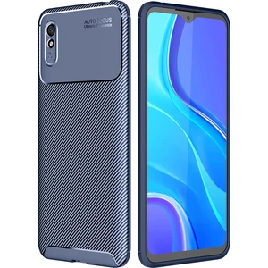 Hesaplı Dünya Xiaomi Redmi 9A Kılıf Esnek Tpu Silikon Lacivert
