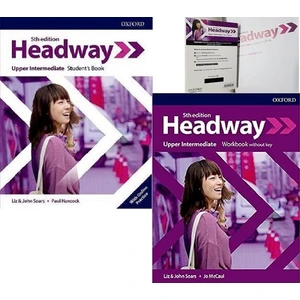 Oxford University Press Headway 5th Edition Upper-Intermediate Students Book With Online Practice + Workbook Without Key