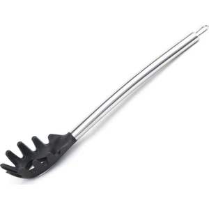 Silikon Spagetti Kaşığı Siyah 32 cm