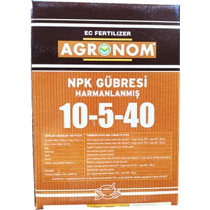 Npk Gübresi Harmanlanmış 10-5-40