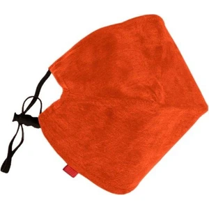 Vegan Cupro Klipsli ve Telli Turuncu Antibakteriyal Yıkanabilir Maske