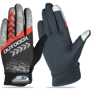 Hdf Xbyc HJ-1504 Uzun Parmak Bisiklet Eldiveni Parmak Dokunmatik