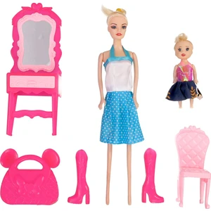 Anlily Bebek ve Makyaj Masası Seti