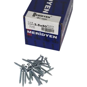 Sunta Vidası 3.5 x 50 mm  500 Adet
