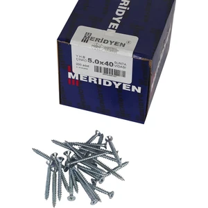 Meridyen Sunta Vidası 5 x 40 mm 200 Adet