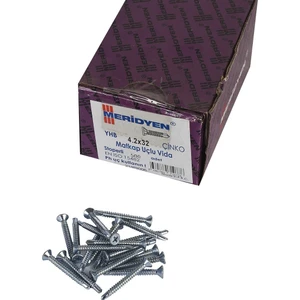 4.2 x 32 mm Meridyen Yhb Matkap Uçlu Vida 500 Adet