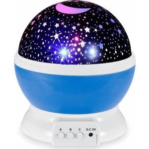 Star Master Dönen Projeksiyon Işıklı LED Yıldızlar Gece Lambası