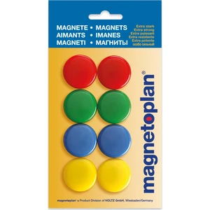 Renkli Mıknatıs 30 mm Magnet 8 x 2'li