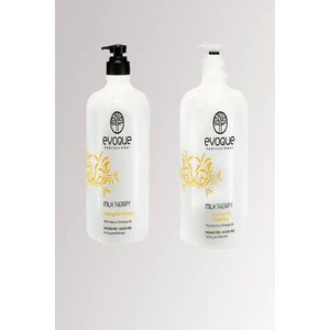 Milk Therapy Sülfatsız Şampuan 1000 ml +  Evoque Milk Therapy Saç Kremi 1000 ml