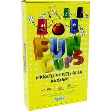Cese Toys Fun Cups Bardak Oyunu Fiyatı - Taksit Seçenekleri