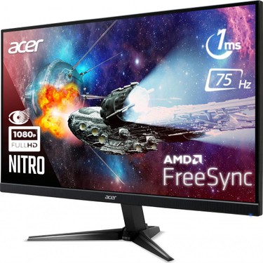 Acer Nitro QG241Ybii 75Hz 23.8 1ms (Analog+HDMI) FreeSync Fiyatı