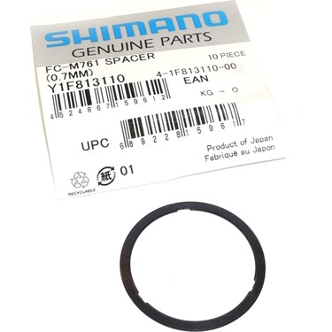 SHIMANO FC-M761 0.7mm Orta Göbek Pulu Spacer Y1F813110 Fiyatı