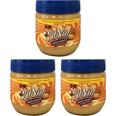 RawShots PeaNut Crunchy %100 Yer Fıstığı Ezmesi 360g