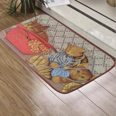 giz home tapetto mutfak paspasi 50x90 yumakli kedi fiyati