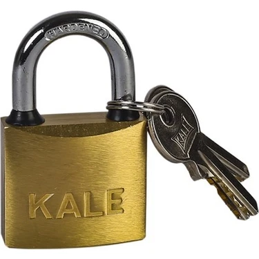 Kale Kilit Kale Sarı Asma Kilit 38