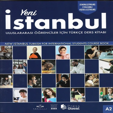 İstanbul Kültür Sanat Basımevi Yeni İstanbul Uluslarası Öğrenciler İçin Türkçe A2