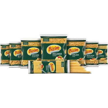 Bizim Mutfak Bizim  Makarna 500 gr x 8'li Makarna