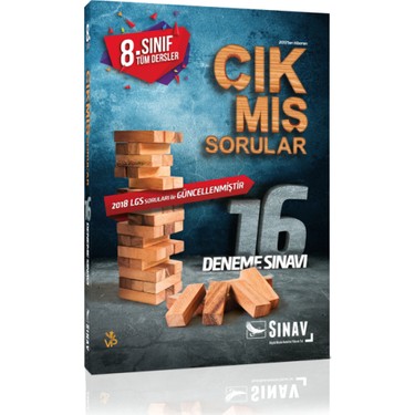 Sinav Yayinlari 8 Sinif Lgs Tum Dersler Cikmis Sorularla 16 Kitabi