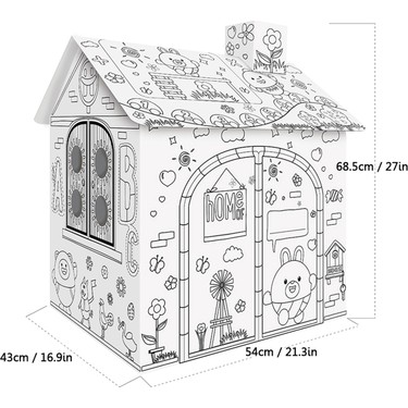 Buyfun Diy Buyuk Karton Boyama Yaratici El Sanatlari Oyun Fiyati Buyfun Diy Buyuk Karton Boyama Yaratici El Sanatlari Oyun Fiyati