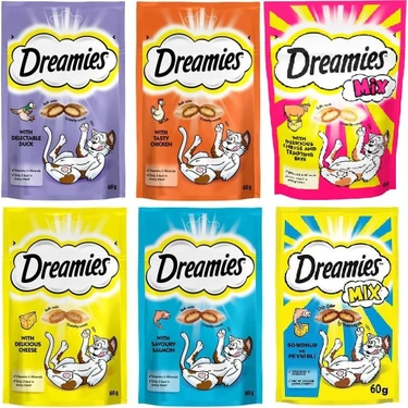 Dreamies Kedi Ödülü Karışık Avantaj Paketi