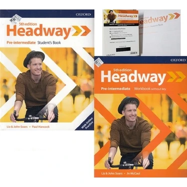 Oxford University Press Headway 5th Edition Pre-Intermediate Student's Book With Online Practice +