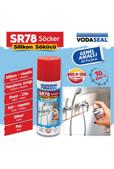 Vodaseal SR78 Söcker Silikon Sökücü