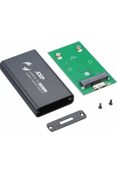 Kuvars Msata SSD USB Hard Disk Kutusu