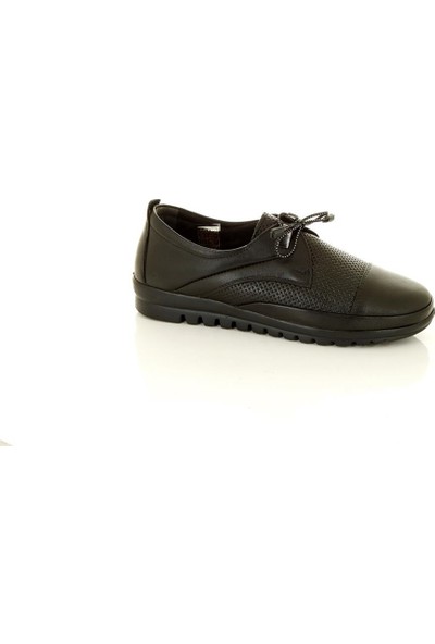 Marine Shoes 1055 Siyah Kadın Günlük Ayakkabı