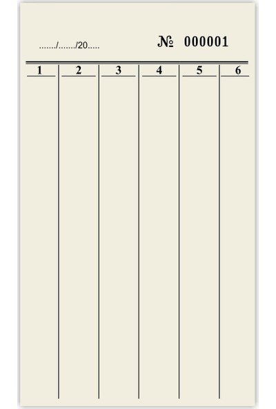 Kaya Yazboz Oyun Kağıdı 6 Haneli 3.hamur Kağıt 9.5 x 16.5 cm 50'li