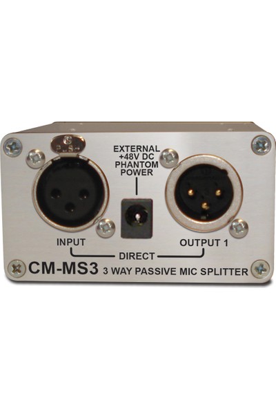 Sonifex Cm-Ms3 3 Yollu Pasif Mikrofon Dağıtıcı