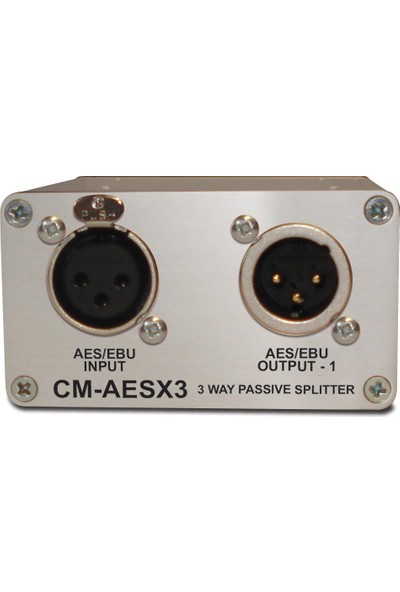Sonifex Cm-Aesx3 3 Yollu Aes / Ebu Xlr Konnektörlü Pasif Ses Dağıtıcı