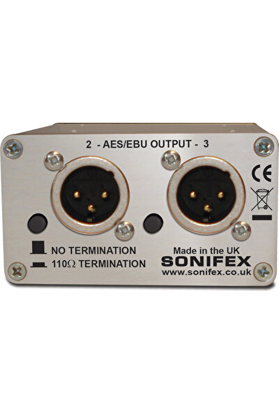 Sonifex Cm-Aesx3 3 Yollu Aes / Ebu Xlr Konnektörlü Pasif Ses Dağıtıcı