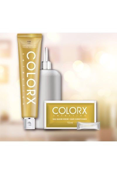 Colorx Set Saç Boyası-8.3-Bal Köpüğü