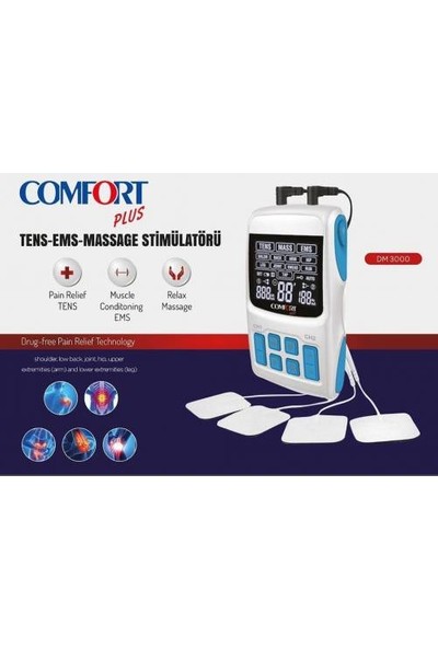 Comfort Plus DM-3000 Masaj Stimülatörü Cihazı