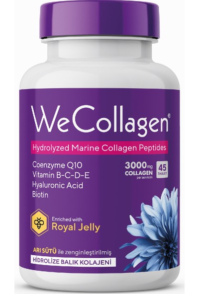 Bmt Wecollagen® 45 Tablet Vitamin Destekli Cilt Bakım Kolajeni