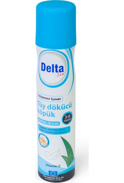 Delta Zex Tüy Dökücü Köpük Sprey Normal Cilt - 200 ml