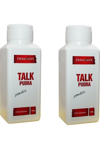 Dermolife Medispace Dermolife Talk Pudra 100'ER Gram 2'li Paket
