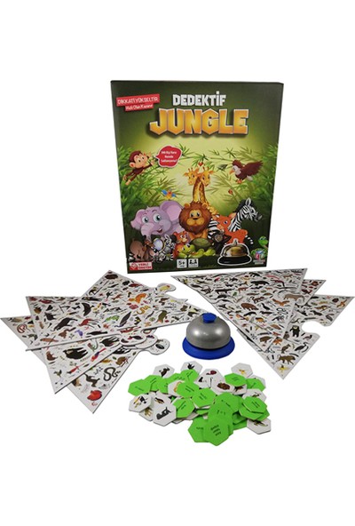 Dedektif Jungle Görsel Zeka Oyunu