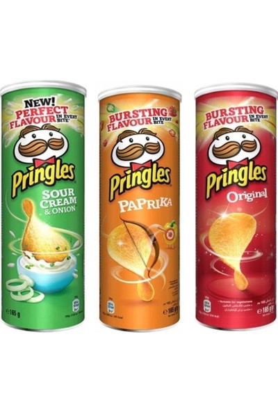 Pringles Üçlü Set 165GR