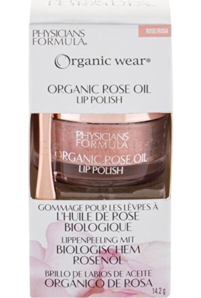 Organic Wear Organic Rose Oil Dudak Peelingi
