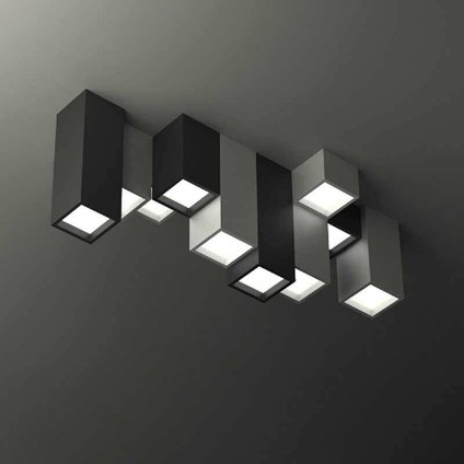Voxlamplighting 10X10 -10 Adet Bitişik Sıva Üstü Armatür