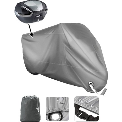 Mondial 125 Rt Vinleks Motor Brandası Arka Çanta Uyumlu