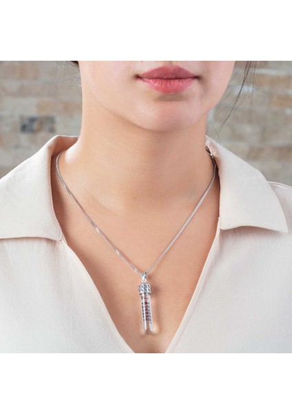 Zemzem Suyu Doldurulmuş 925 Ayar Gümüş Cevşen Kolye modelleri