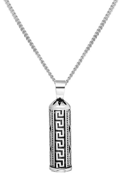 Şık Tasarım 925 Ayar Gümüş Cevşen Kolye fırsatları