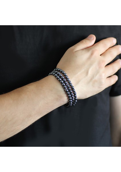 Hem Bileklik - Hem Kolye - Hem Tesbih 99LU Hematit Doğaltaş Aksesuar fiyatları